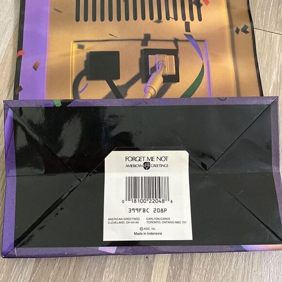 Vintage computer bag birthday gift bag 90’s nostalgic gift computer tech guy - Picture 3 of 4